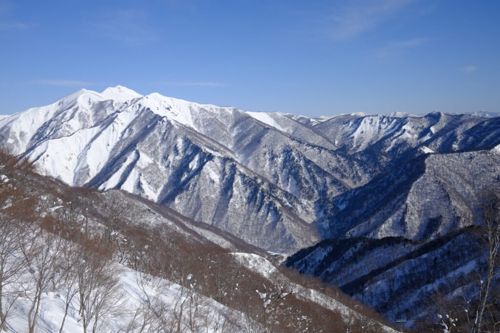 天神平の登り始めの絶景