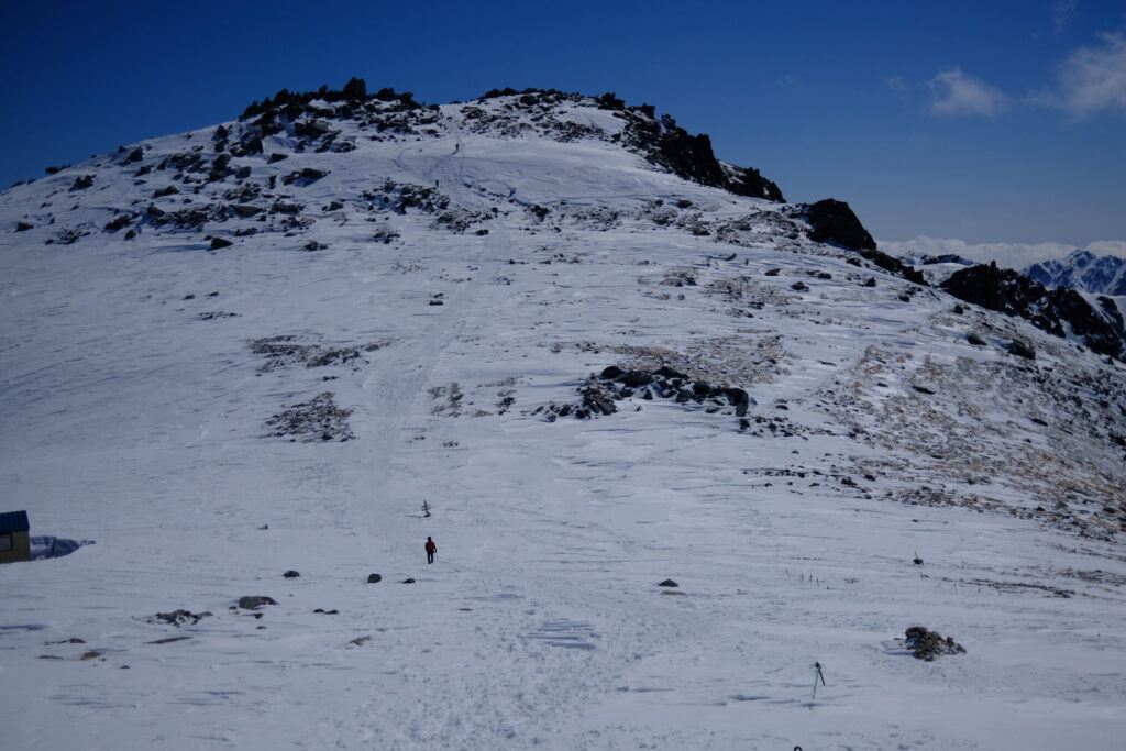 下山も素晴らしい木曽駒ヶ岳