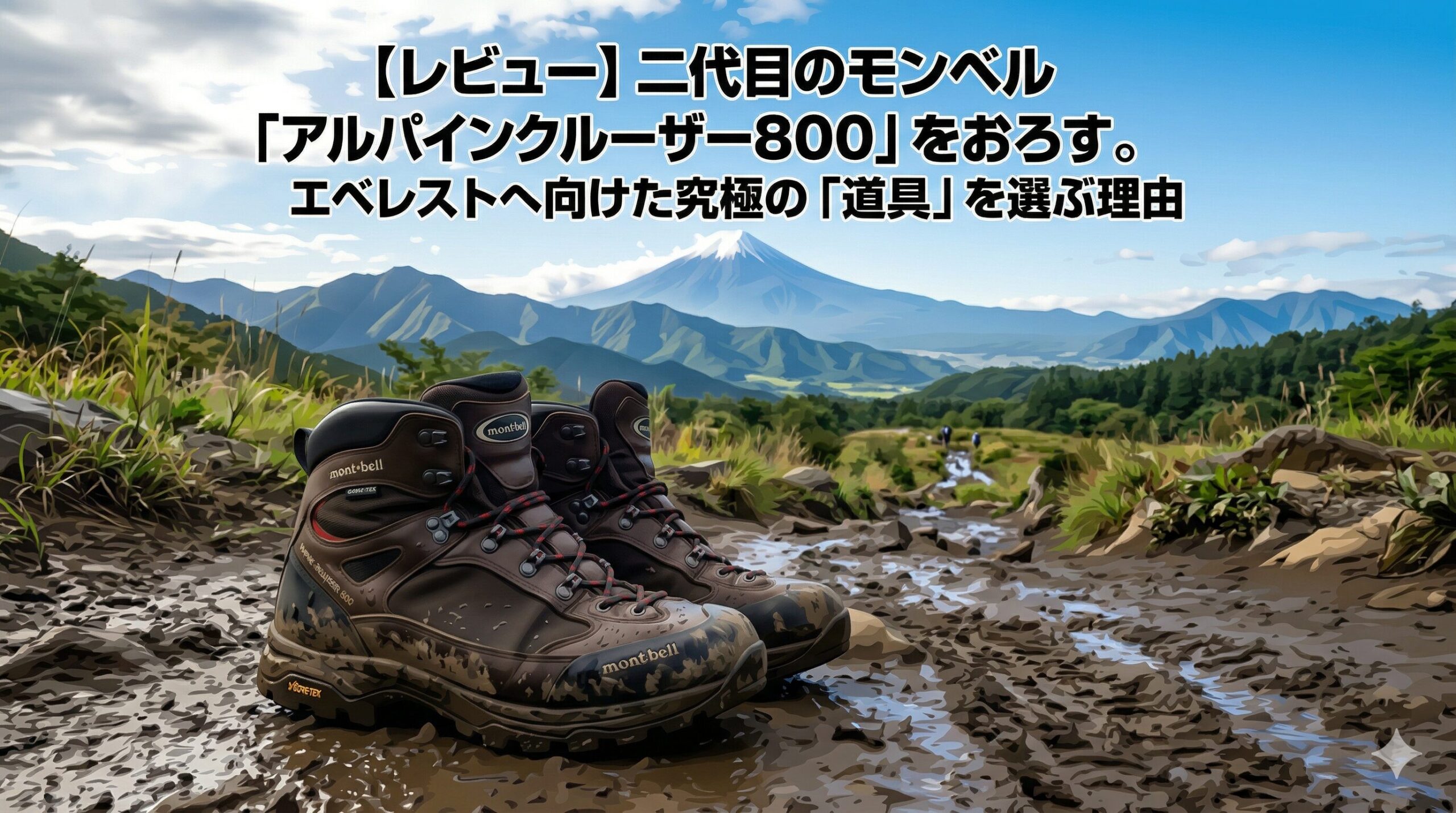 【レビュー】二代目のモンベル「アルパインクルーザー800」をおろす。エベレストへ向けた究極の「道具」を選ぶ理由