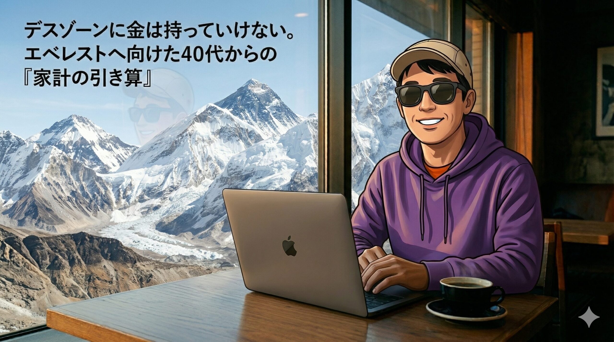 デスゾーンに金は持っていけない。エベレストへ向けた40代からの「家計の引き算」